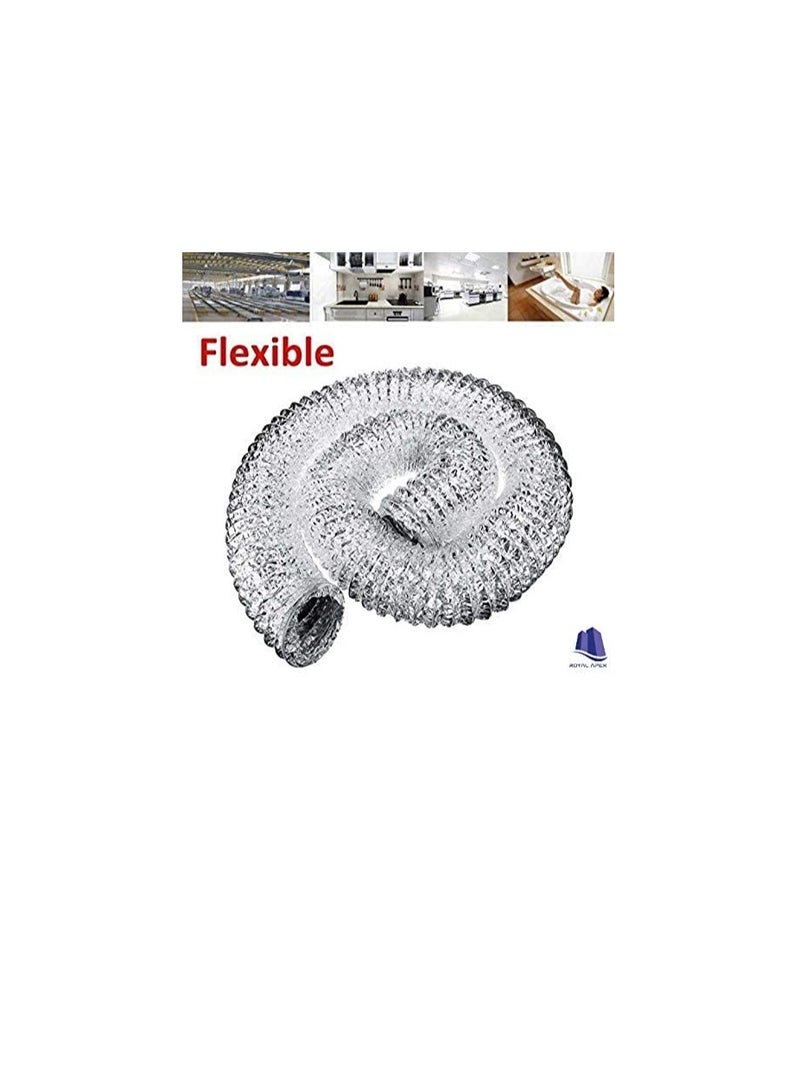 Aluminium Flexible Duct Venting Duct Hose for Air Exhaust Line, Air Condition Line (4 inch) - Image 3