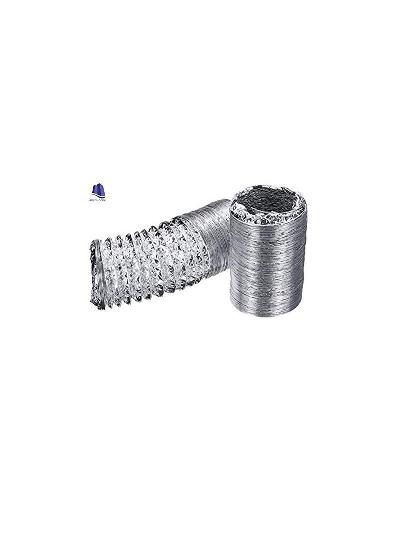 Aluminium Flexible Duct Venting Duct Hose for Air Exhaust Line, Air Condition Line (4 inch) - Image 2