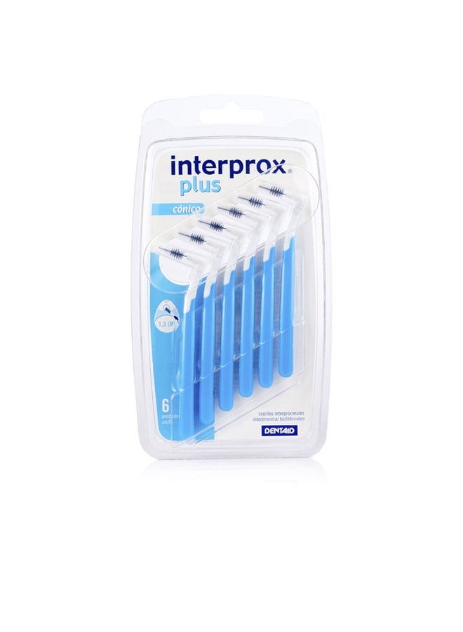 إنتربروكس فرشاة بين الأسنان المخروطية Interprox Plus x6 - Image 1