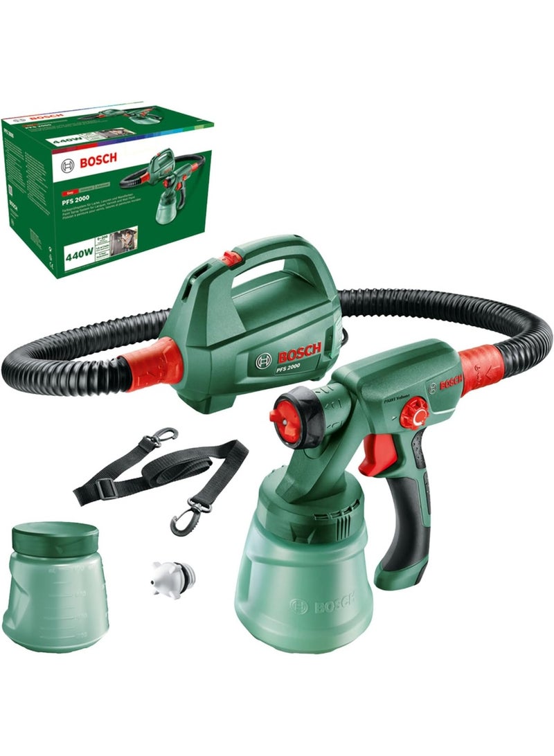 Bosch Paint Spray System 440 W 800 ml PFS 2000 - Image 1