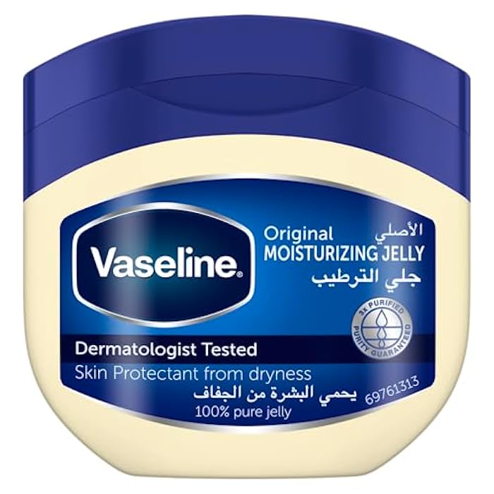 Vaseline Original Healing Jelly With triple purified formula skin protectant from dryness 250G - Image 1