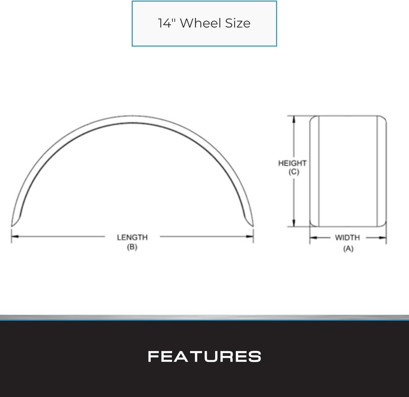 Tie Down Engineering Round Fender for 14-15 Inch Tires - Image 3