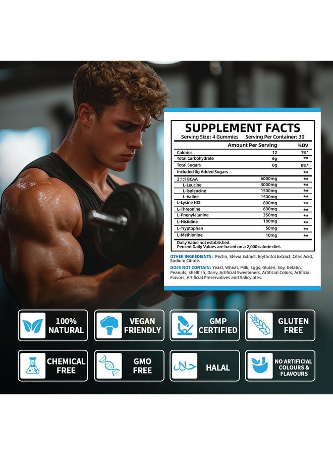 BIYODE جيلي بيود EAA: الأحماض الأمينية الأساسية 9 أحماض أمينية أساسية وأحماض أمينية متفرعة خالية من الكائنات المعدلة وراثيًا خالية من الغلوتين مناسبة للنباتيين 120 جيلي توت أزرق - Image 2