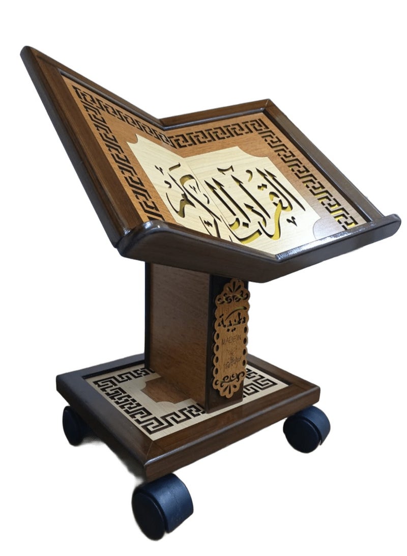 ريبنيو حامل القران الكريم محفور بالليزر  ثابت حجم متوسط 005  - Image 3