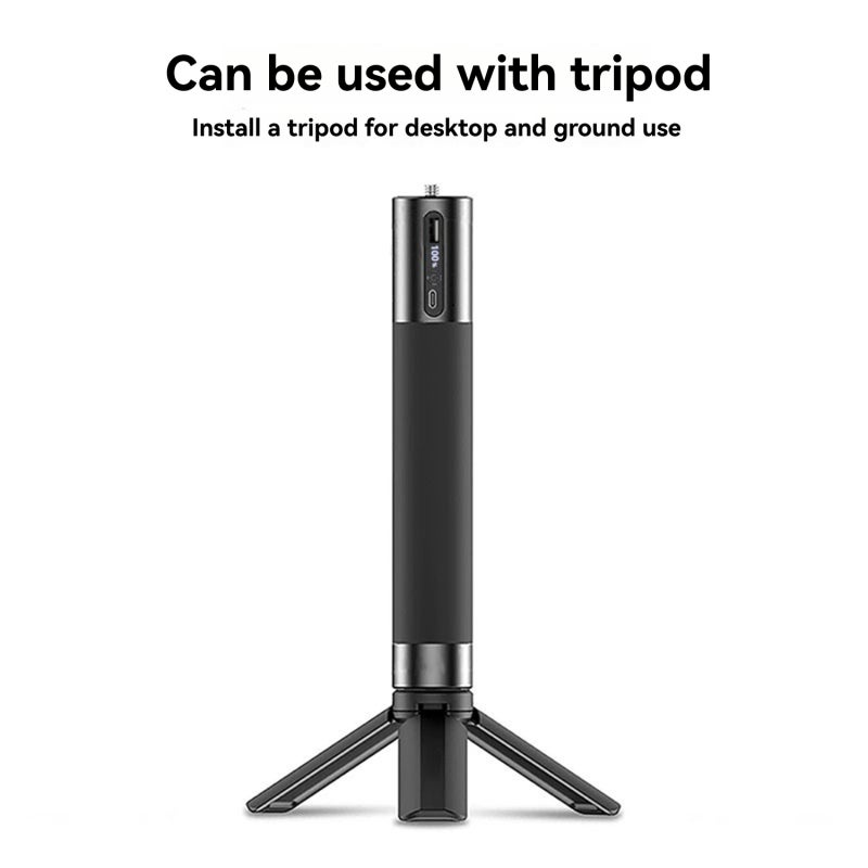 Camera Grip 10000mAh Anti-Slip Anti-Freeze Silicon Coating Power Bank - 18W Fast Charging Dual Ports Portable Charger for Vlogging Live Streaming Photography Extended Sessions - Image 2