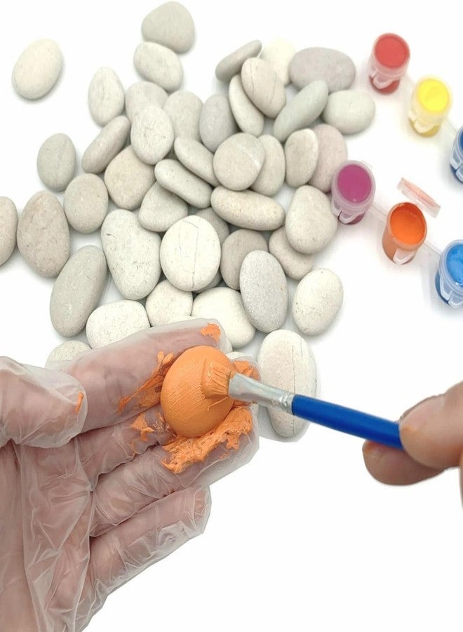 lifetop Tiny White Painting Rocks DIY Rocks for Painting Detail-Painting Smooth Surface Stones,Arts and Crafts ，1.0 to 1.5 inches ，So Small Rocks, Hand Picked for Painting Rocks (1LB) - Image 4