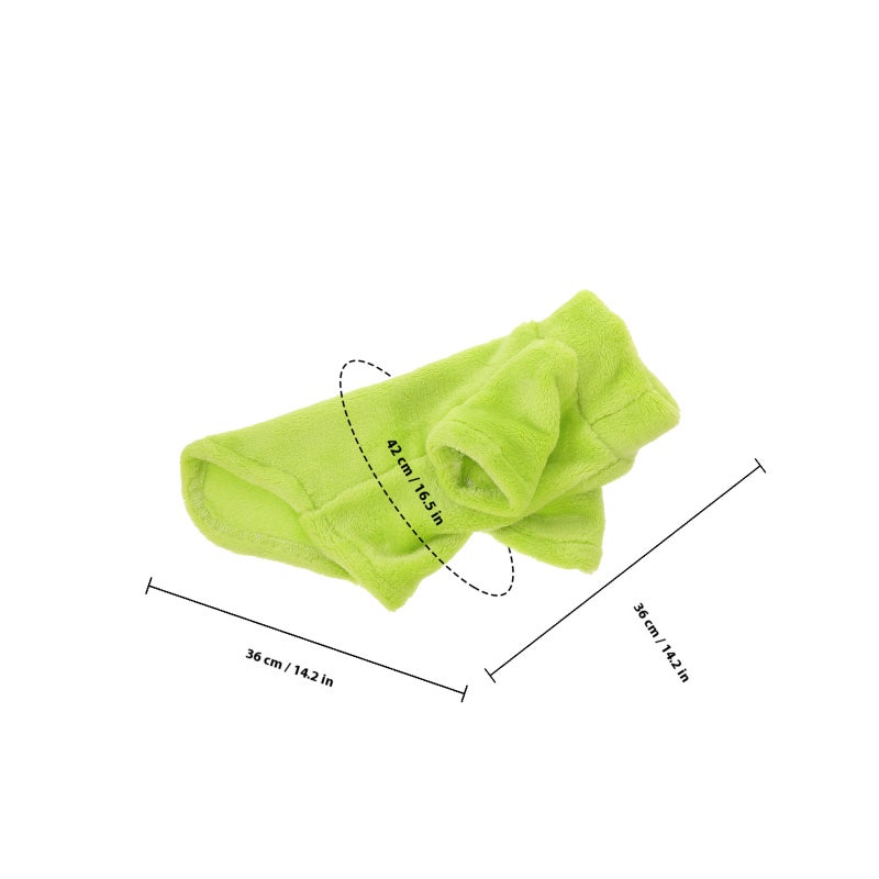 Cat Clothes Winter Cat Clothing Pet Coat Thickened Outfit Cat Apparel L - Image 2