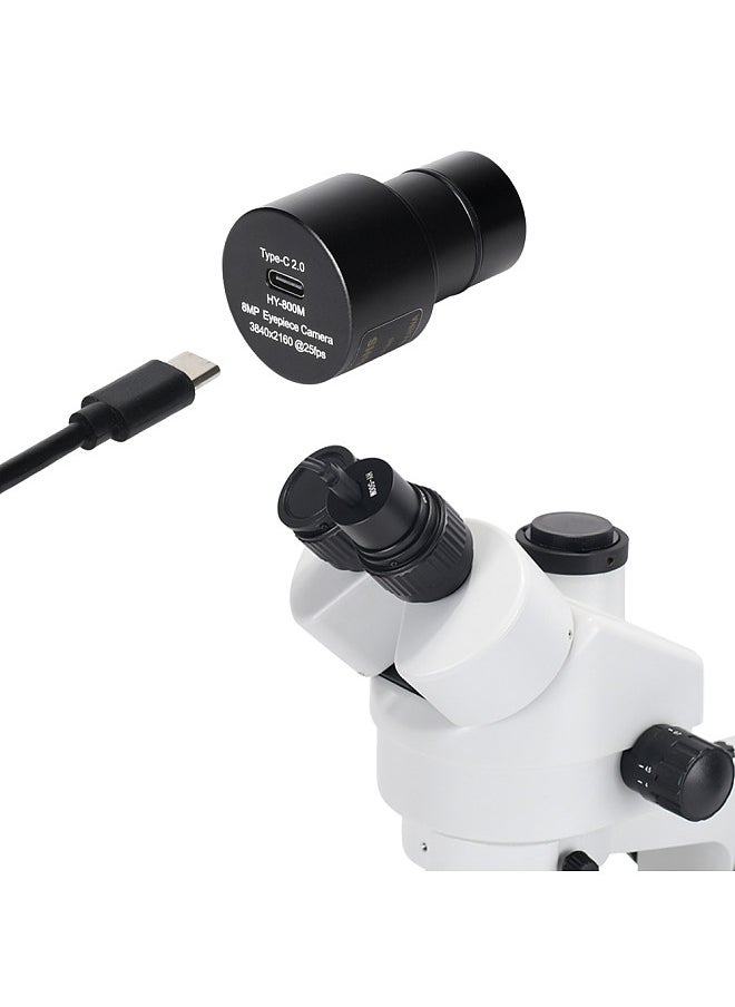Generic - Digital Electronic Eyepiece IMX377 USB Microscope Camera FHD 4K USB2.0 color 8MP Digital Camera Free Driver for Microscope or Telescope - Image 1