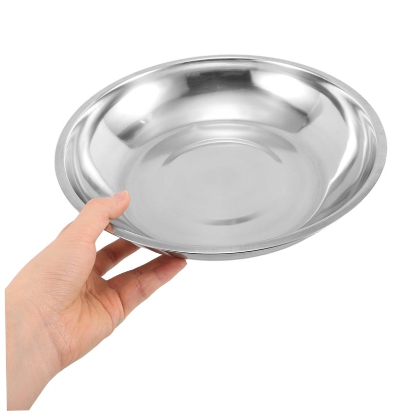 2pcs Stainless Steel Weighing Dish Scale Pan Replacement Smooth Surface for Kitchen and Lab Use - Image 5