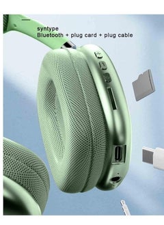 Scrolls P9 Immersive Active Noise Cancelling Over-Ear Headphones, Epitome of Cutting-Edge Design and Premium Sound Quality. Elevate Your Listening Experience, Fusion of Style and Comfort (GREEN)  - Image 2
