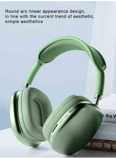 Scrolls P9 Immersive Active Noise Cancelling Over-Ear Headphones, Epitome of Cutting-Edge Design and Premium Sound Quality. Elevate Your Listening Experience, Fusion of Style and Comfort (GREEN)  - Image 3