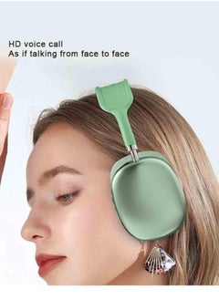 Scrolls P9 Immersive Active Noise Cancelling Over-Ear Headphones, Epitome of Cutting-Edge Design and Premium Sound Quality. Elevate Your Listening Experience, Fusion of Style and Comfort (GREEN)  - Image 5