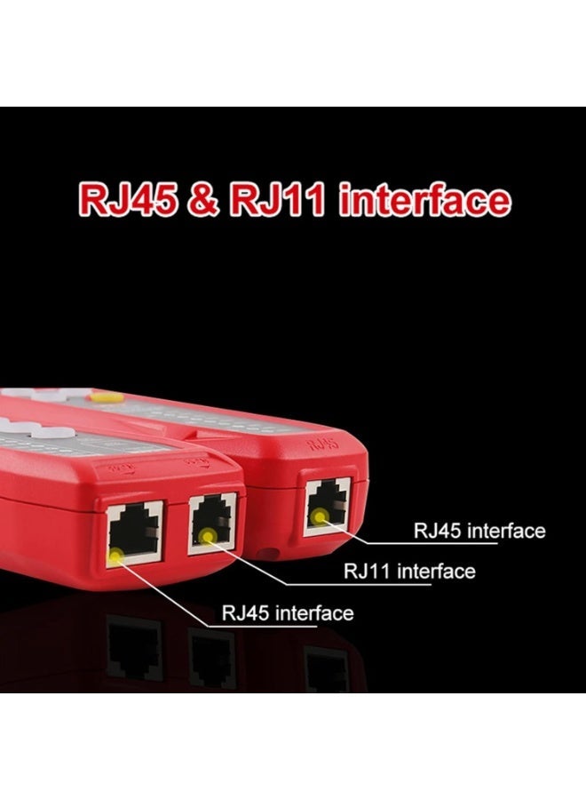 UNI-T UT683KIT Cable Tester Wire Tracker for RJ11 and RJ45 Cables Tester, Telephone Line Finder Cable Collation, Network Maintenance Collation, Repairing Networking Tool - Image 4