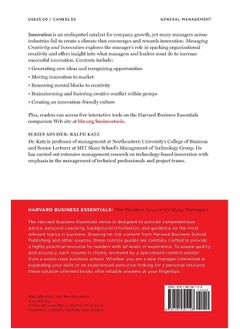 Managing Creativity and Innovation  - Image 1