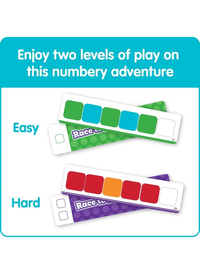 Learning Resources - Learning Resources Numberblocks Race to Pattern Palace Board Game - Image 1