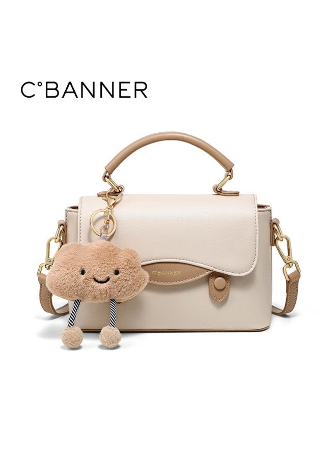 C.banner Leather Handbag, Women's Crossbody Bag, Shoulder Bag, Versatile Light Luxury Birthday And New Year Gift For Girlfriend - Image 3