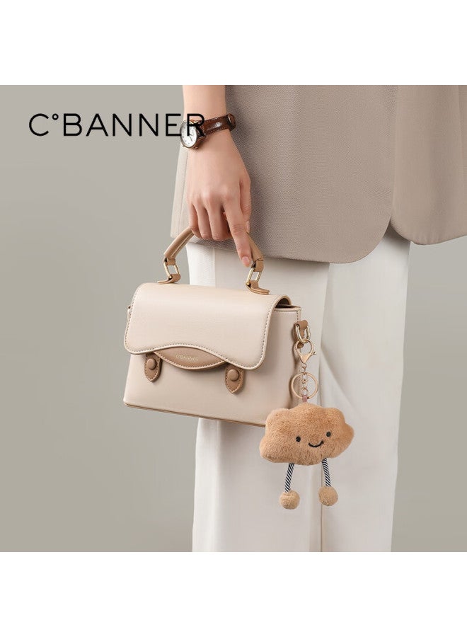 C.banner Leather Handbag, Women's Crossbody Bag, Shoulder Bag, Versatile Light Luxury Birthday And New Year Gift For Girlfriend - Image 2