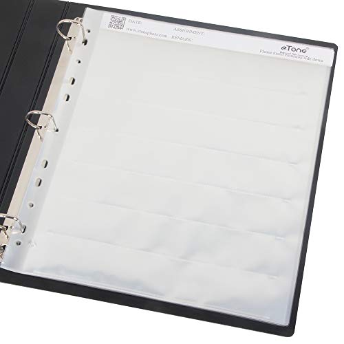 eTone 100x eTone Archival Storage Sheets 135 35mm Negative Page Preservers (100X135) - Image 3
