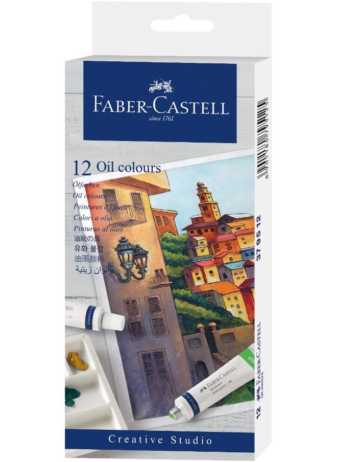FABER-CASTELL FC Creative Studio Oil Set 12x9mm Tubes 