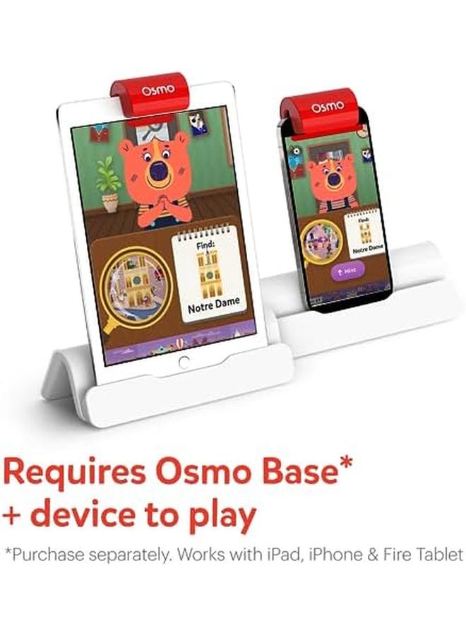 أوسمو وكالة المخبر للأعمار من 5 إلى 12 عامًا، لعبة جذعية لحل الألغاز العالمية لأجهزة Ipad أو Fire Tablet Base، مطلوبة، حزمة متعددة الألوان مكونة من 1 902 00011 - Image 2