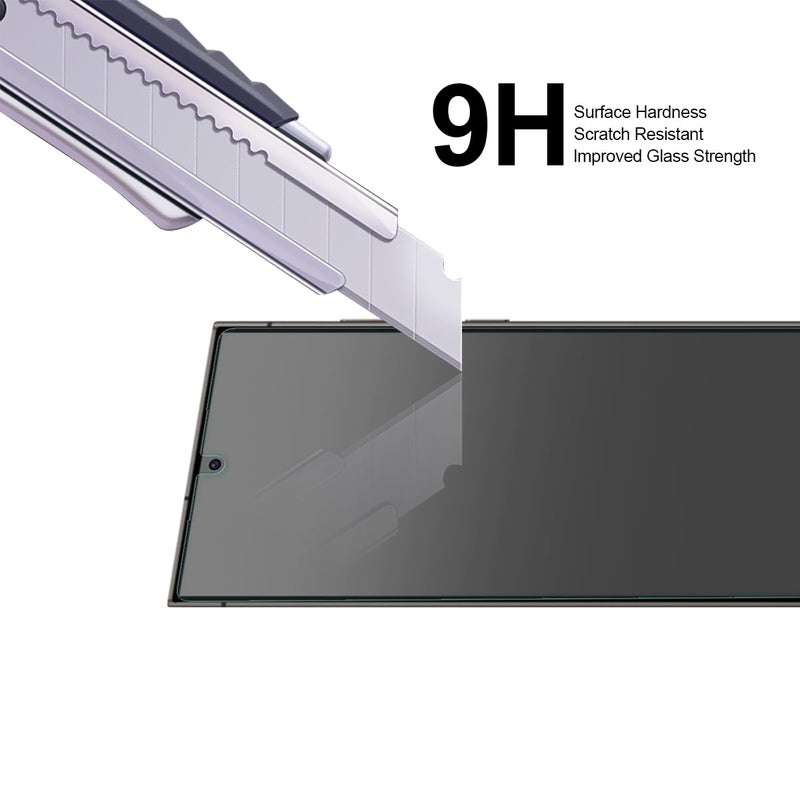 Supershieldz (3 Pack) Designed for Samsung Galaxy S25 Ultra Tempered Glass Screen Protector, Anti Scratch, Bubble Free - Image 2