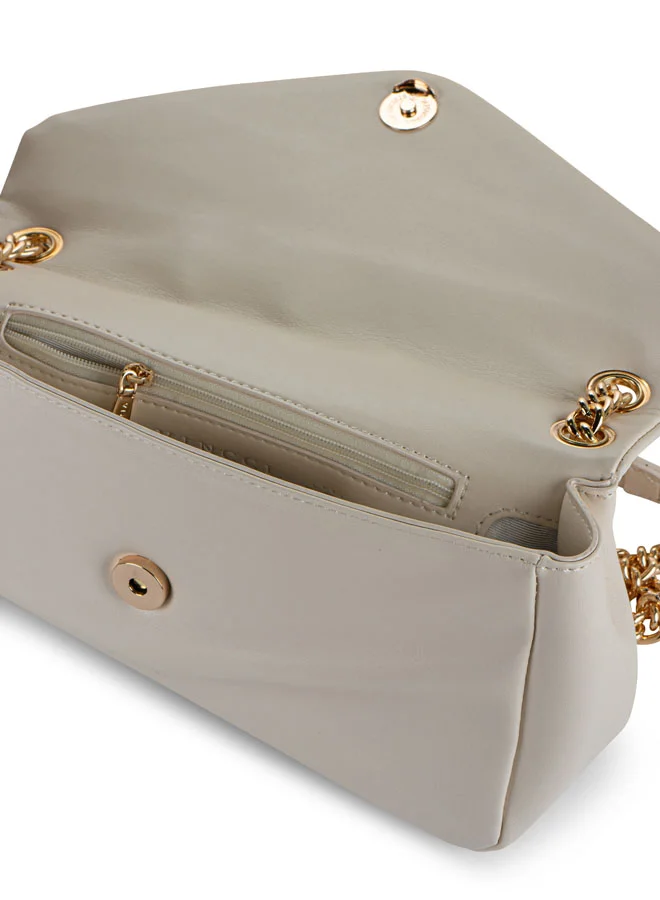 Vincci Women Quilted Shoulder Bag With Chain detail