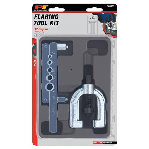 Performance Tool W80671 37 Degree Flaring Tool For AN and JIC Fittings, Silver - Image 5