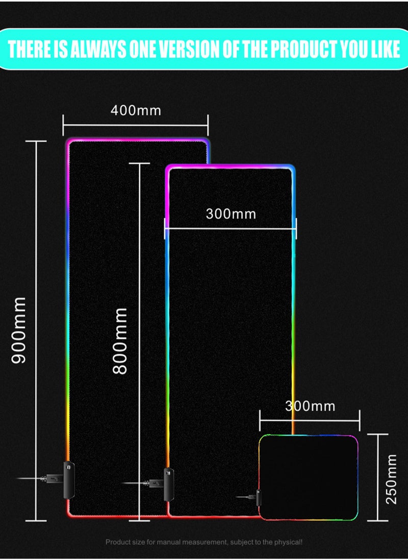 MissTiara - 80cm Large Size Backlit RGB Gaming Mousepad - Image 1