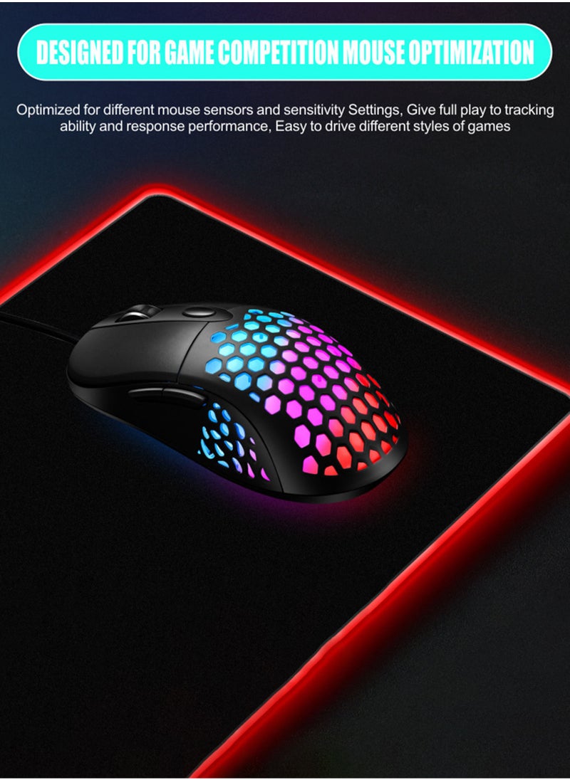 MissTiara - 80cm Large Size Backlit RGB Gaming Mousepad - Image 1