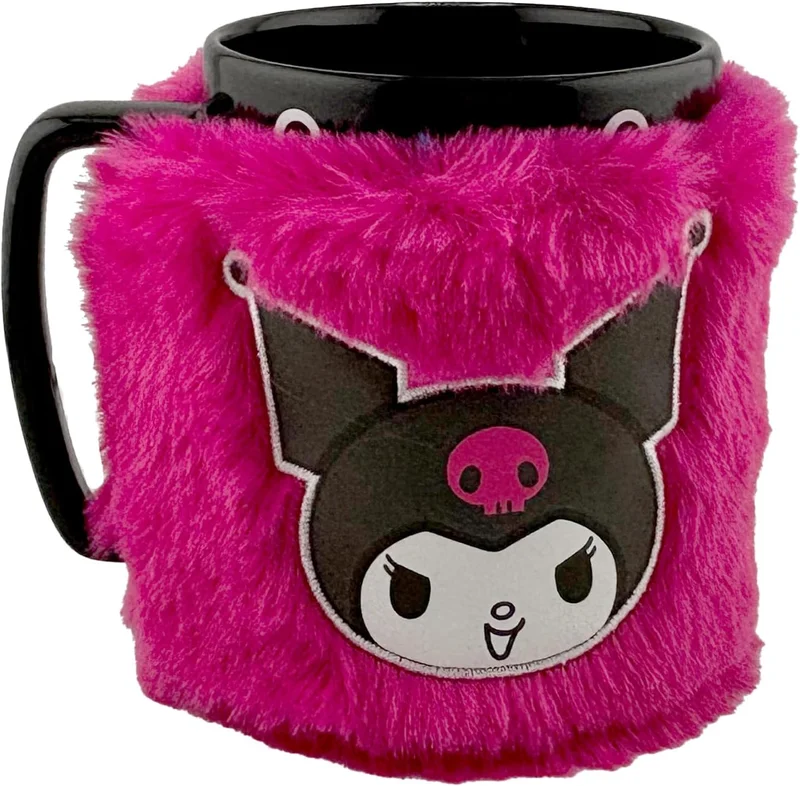Pyramid KUROMI (CHEEKY PUNKY) FUZZY MUG