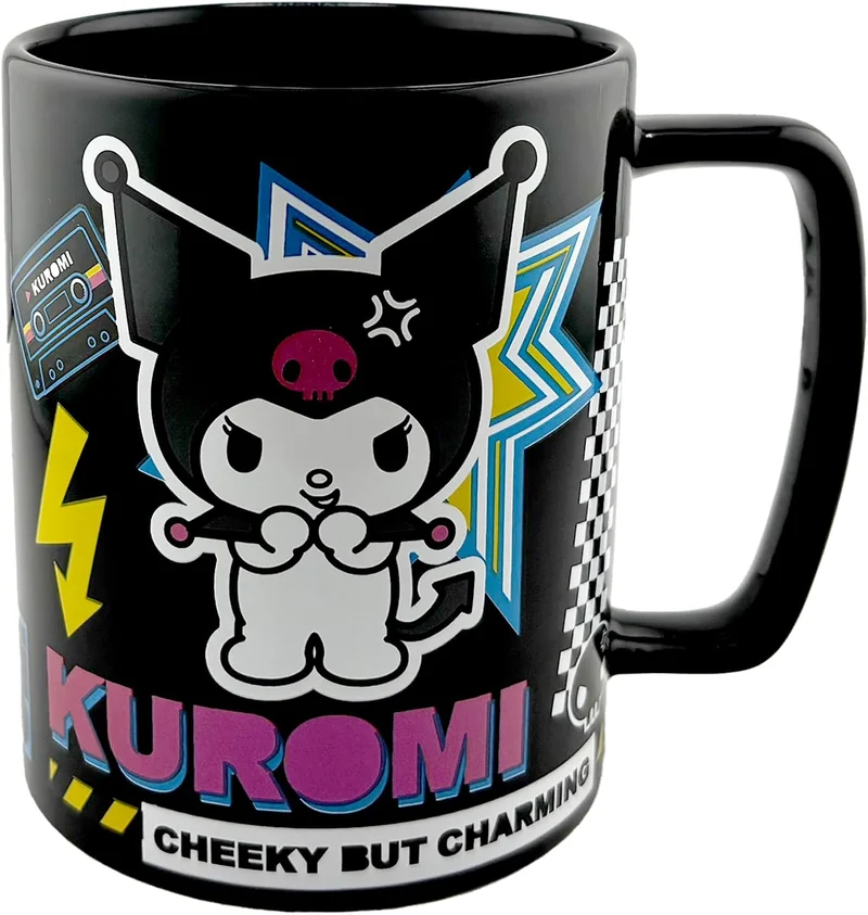 Pyramid KUROMI (CHEEKY PUNKY) FUZZY MUG