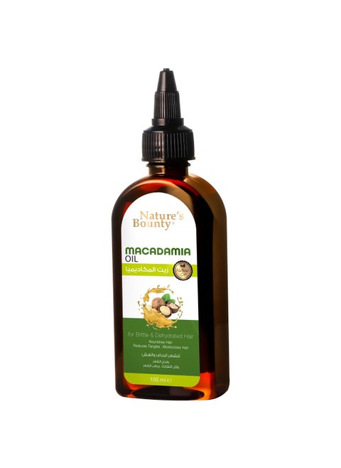 Macadamia Oil 100 Ml For Brittle And Dehaydrated Hair