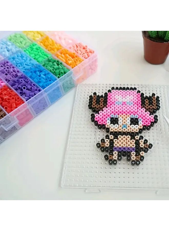 10pcs 5mm Square Bead Board Transparent Plastic Crafting Template For Jewelry Making - Image 4