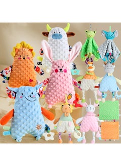 Generic Supply Infant Baby Soothing And Sleeping Plush Doll With Tooth Glue Can Be Imported Pea Velvet Comfort Towel-Color:Duckling Baby Towel (bag) 86.2g Volume Weight 240g  - Image 2