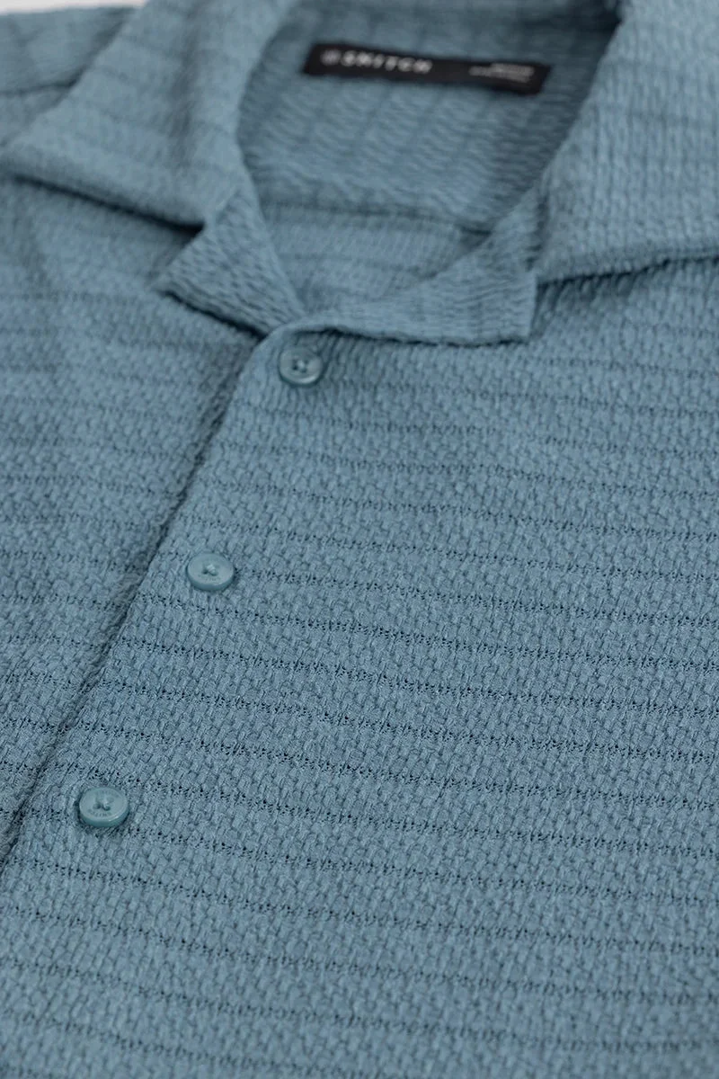 SNITCH قميص كوبي أزرق بتصميم ذاتي