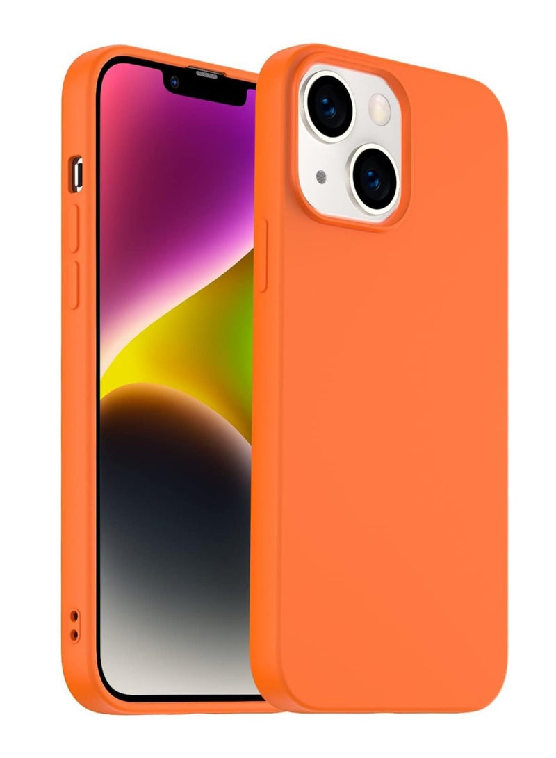 BORTONY iPhone 15 Plus Case Cover Liquid Gel Silicone Rubber Soft Silky Touch Anti Scratch Shockproof Protective Cover 6.7 Inch - Image 1