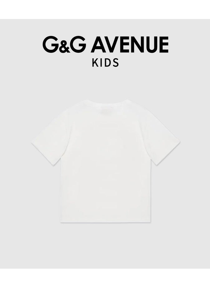 G&G AVENUE Boys' Short Sleeve Pocket Logo Crew Neck T-Shirt, Soft, Comfortable, Relaxed Fit  - Image 3