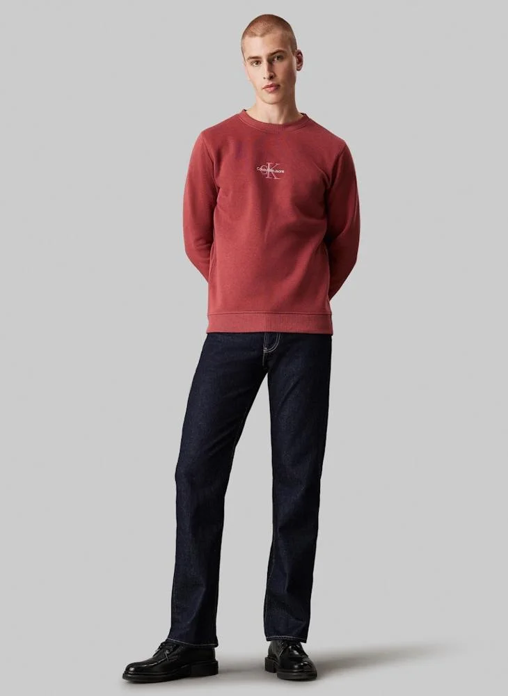 Calvin Klein Jeans Logo Crew Neck Sweatshirt