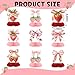 Weekgrat 9 Pcs Strawberry Centerpieces for Tables Bow Strawberry Birthday Shortcake Decorations Berry First Birthday Decorations for Summer Fruits Baby Shower Party Favor Supplies - Image 4