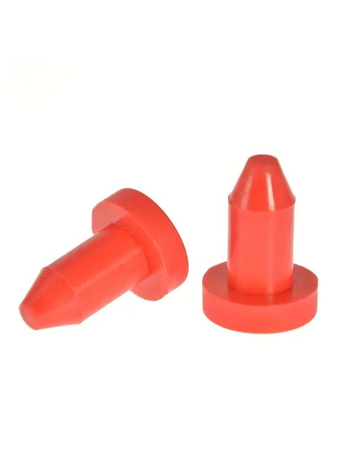 قطعتان من سدادات التصريف المطاطية الحمراء ذات التركيب الداخلي، مانعة للانزلاق، إكسسوارات للقوارب والكاياك - Image 5