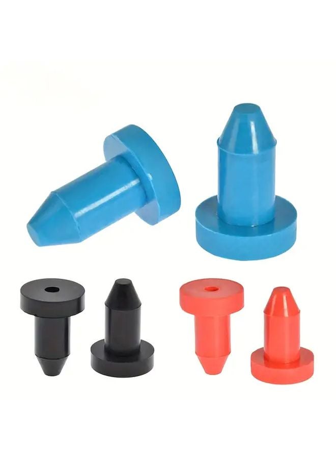 قطعتان من سدادات التصريف المطاطية الحمراء ذات التركيب الداخلي، مانعة للانزلاق، إكسسوارات للقوارب والكاياك - Image 2