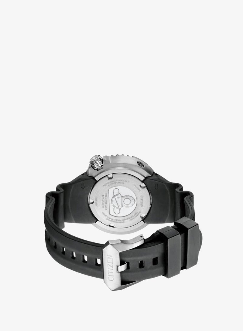 CITIZEN Men's Silicone Strap Analog Watch BN1024-01Z - 46 mm - Image 2