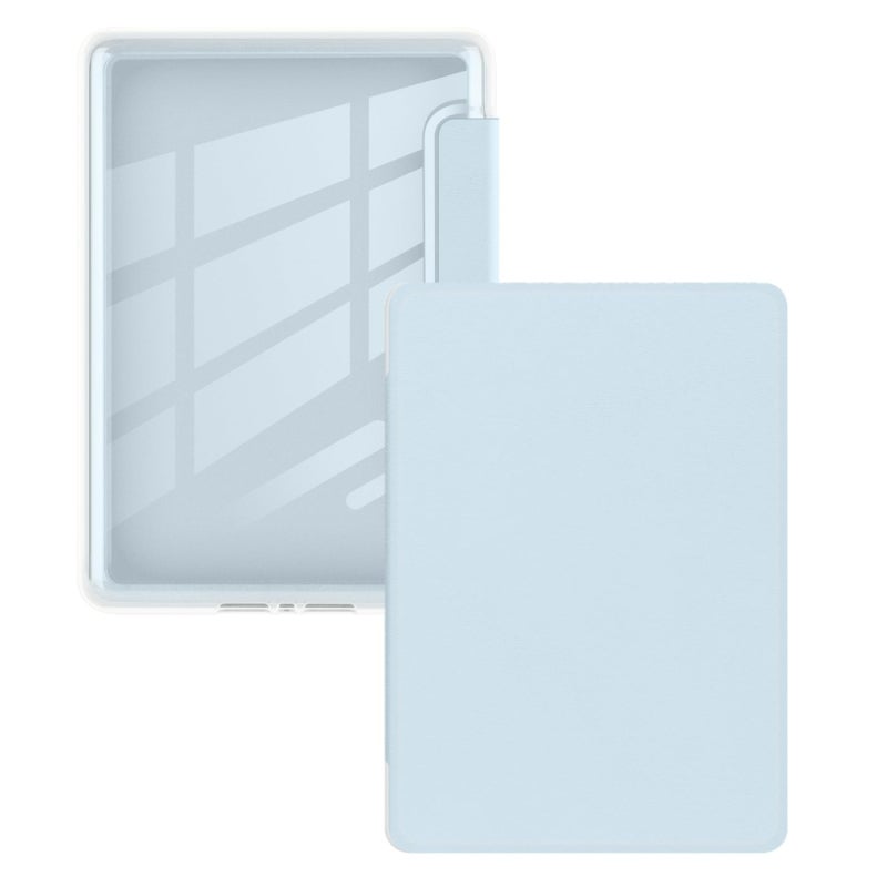 10th Gen Kindle Case: 6 Inch Sky Blue Flexible TPU Cover - Auto Sleep Wake Function Transparent Back Case for 2019 J9G29R Non-Paperwhite Ereader - Image 1