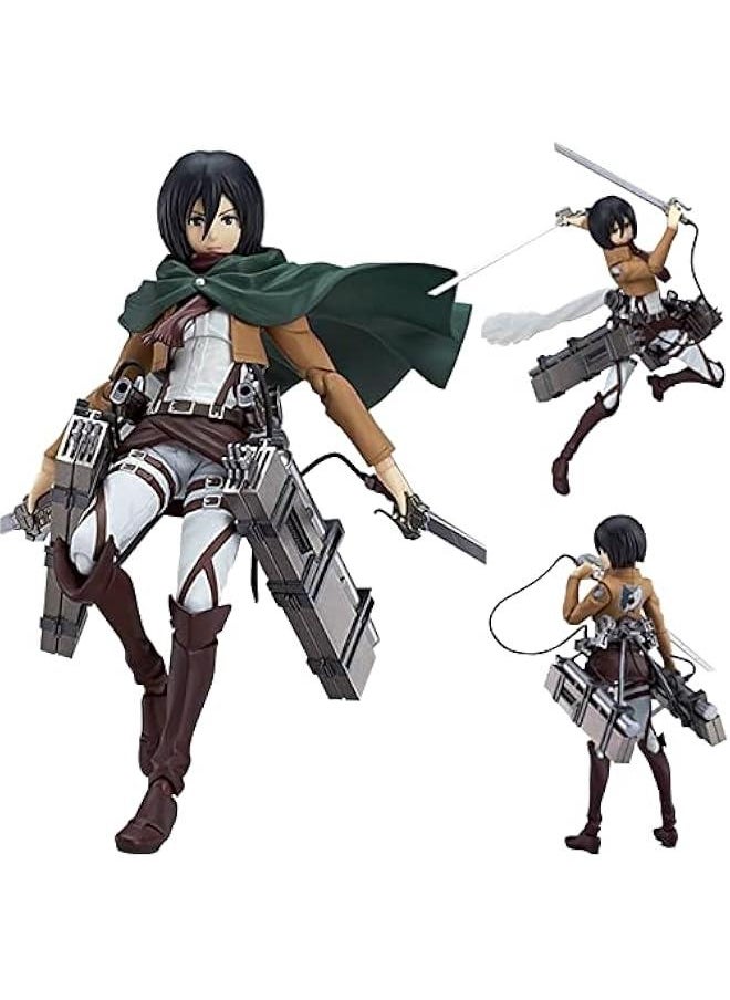 null - Ackermann/Levi Ackerman/Eren Jaeger Action Figure Statue Movable Model FigurineTabletop Ornament - Image 1