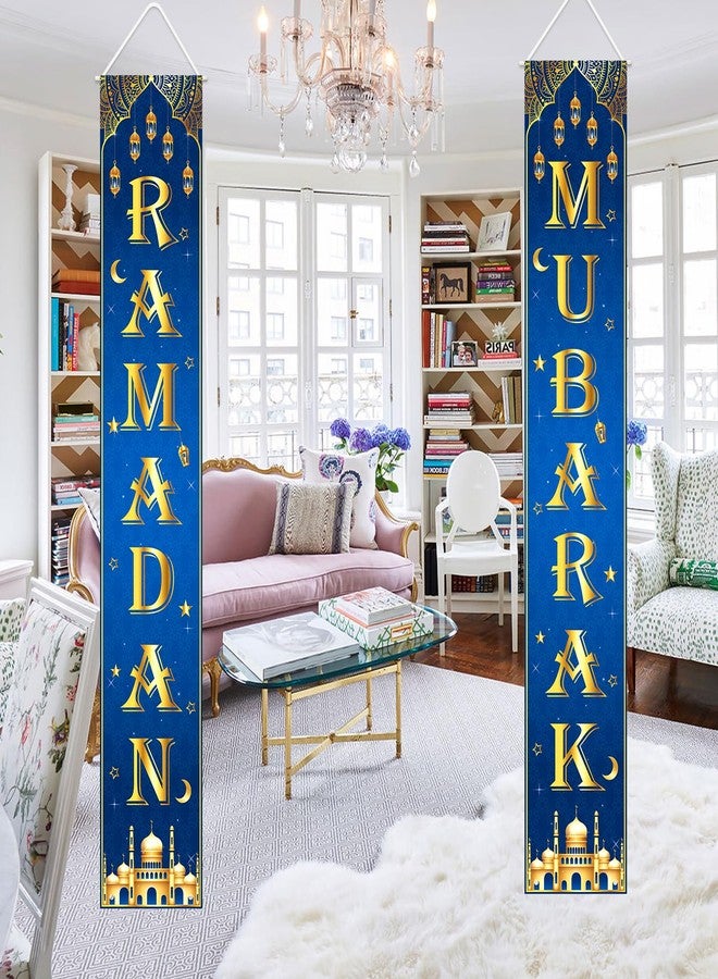 Labrostar Ramadan Decorations Ramadan Mubarak Eid Kareem Banner Muslim Porch Door Sign Welcome Banner For Indoor Outdoor Home Wall Decor Party Supplies - Image 5