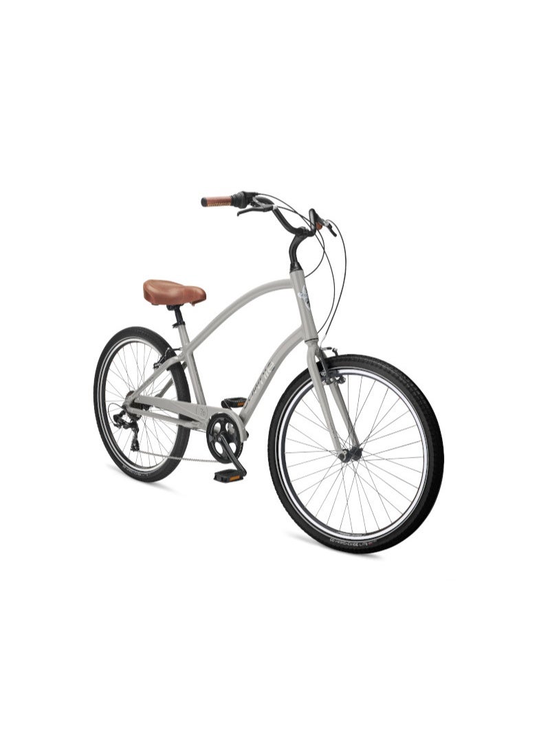 Electra Bicycle Company Electra Townie Original 7D EQ Men's City Bike, 26 Inch, 7-Speed, Aluminium Frame, Grey - Image 2