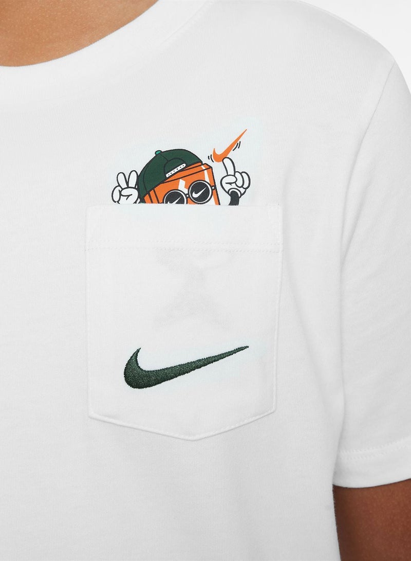 Nike Nsw Boxy Pocket T-Shirt - Image 3