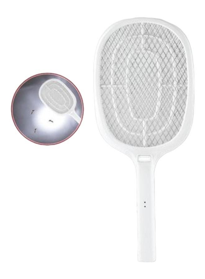 REFURA Rechargeable Mosquito Swatter with LED Light 2500V White RE-305  - Image 2