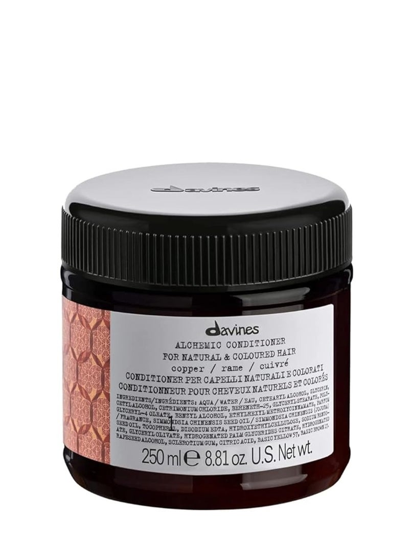 Davines Davines Alchemic Conditioner, Color-Safe Nourishment To Illuminate And Enhance Color Treated Hair, Various Shades, 8.81 oz.