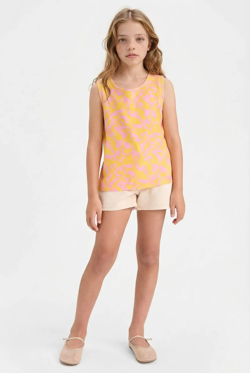 DeFacto Girl Short Sleeve Blouse